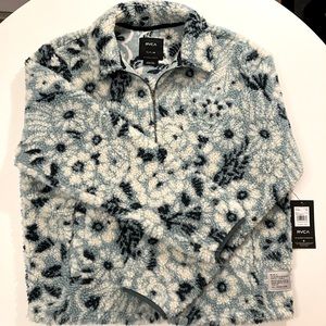 NWT RVCA Groove Sherpa Jacket